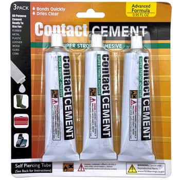 3 Piece Contact Cement