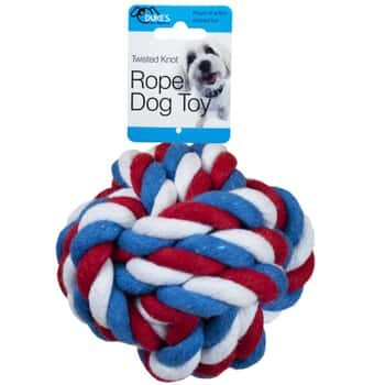 Twisted Knot Rope Dog Toy