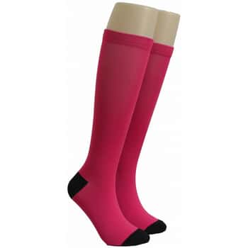 Unisex Adult Compression Socks - Magenta - One Size Fits Most
