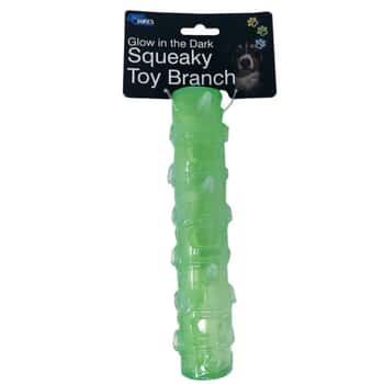Glow in the Dark Squeaky Toy Branch