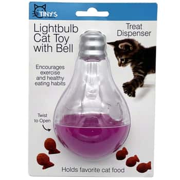 Lightbulb Cat Toy with Bell