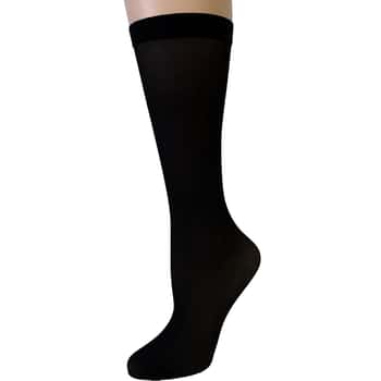 Men's Disposable Knee High Socks - Black