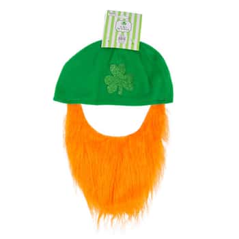 Leprechaun Hat Felt W/orange Beard 13x9x2 Stp Tcd
