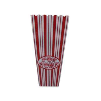 35 Oz. Red Striped Popcorn Bucket