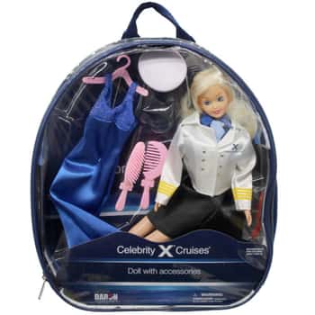 Celebrity Cruises Toy Doll with Accessories