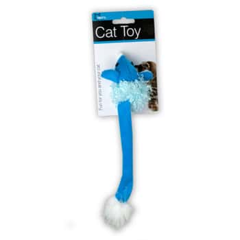 Cat Toy Mouse With Bell And Feathers