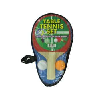 Portable Table Tennis Set in Carrying Case