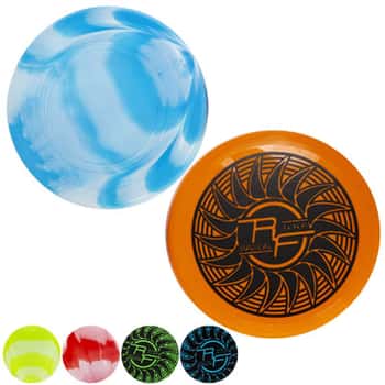 Flying Disc 10.75in 2ast Stylesea In 3 Colors 12pc Pdq/upclabel