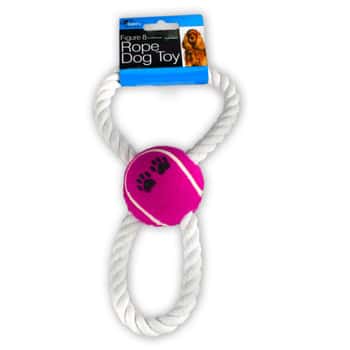 Figure 8 Rope And Ball Dog Toy