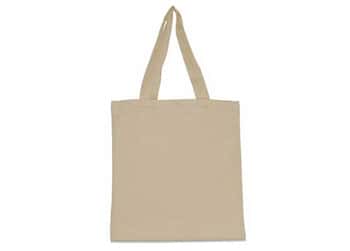 Nicole Cotton Canvas Tote Bags - Natural Only