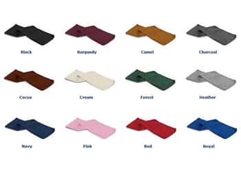 Fleece Scarves - Choose Your Color(s)