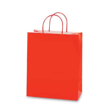 Euro Medium Red Gift Bags
