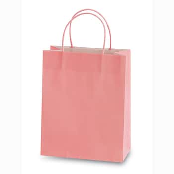 Narrow Medium Pastel Pink Gift Bags