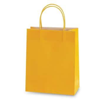 Narrow Medium Yellow Gift Bags