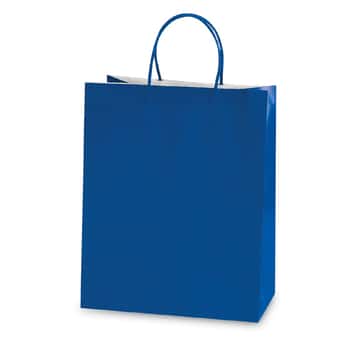 Euro Medium Royal Blue Gift Bags