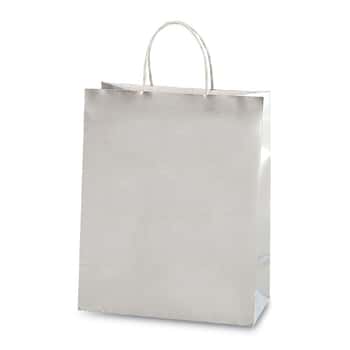 Large Silver Gift Bags