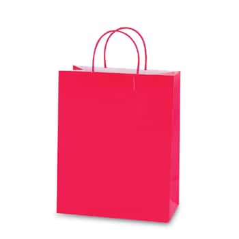 Large Hot Pink Gift Bags