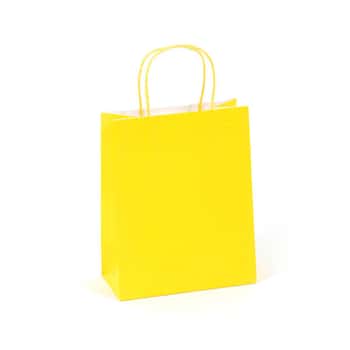 Narrow Medium Yellow Gift Bags