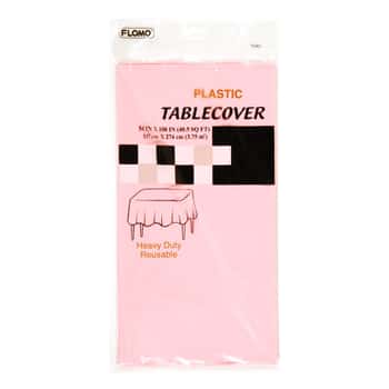 Pastel Pink Rectangular Table Covers