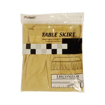 Gold Table Skirts