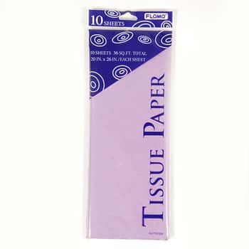 Lilac Tissue Paper - 10-Sheet-Packs