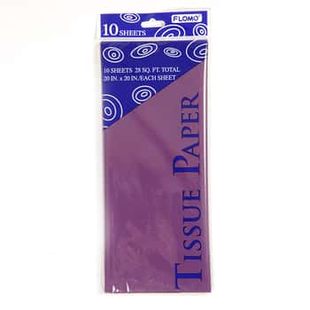 Hot Purple Tissue Paper - 10-Sheet-Packs
