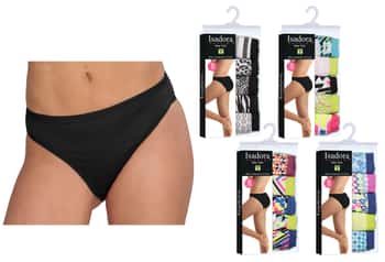 Women's Hi-Cut Panties - Assorted Prints - 5-Packs - Size 5-7