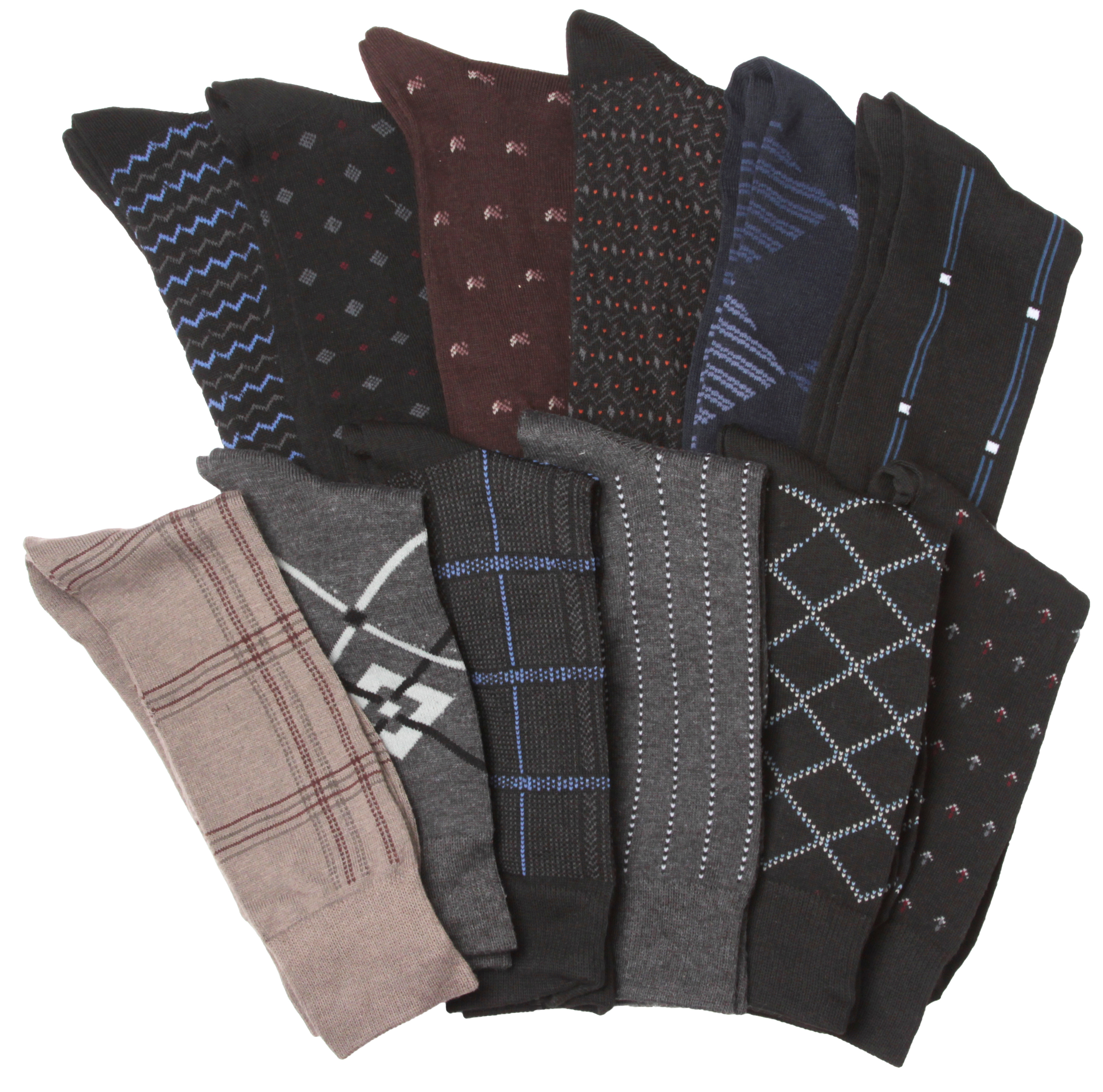 Men s Designer Dress Socks 3 Pair Packs Sizes 10 13 Eros