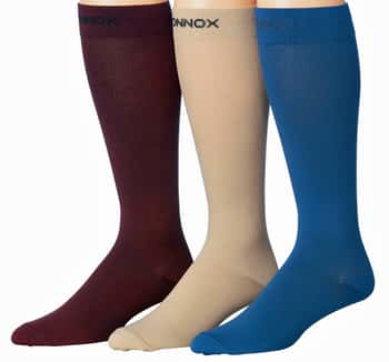 Men's Compression Socks - Size 10-13 - Solid Classic Colors