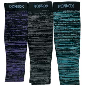 Men's Compression Tube Socks - Sizes Small-XL - Colorful Heathered Prints