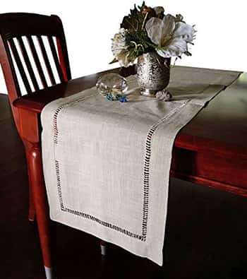 Beautiful Hemstitched Table Runner