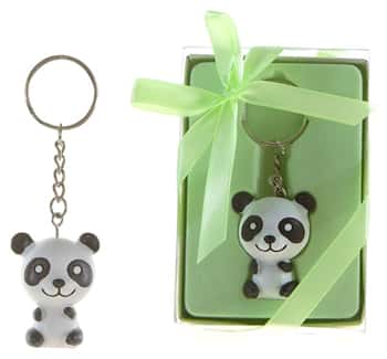 Baby Panda Poly Resin Key Chains