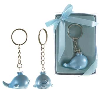 Baby Blue Whale Key Chains