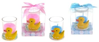 Rubber Duck Poly Resin Candle Set