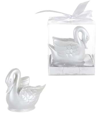 Swan Poly Resin w/ Gift Box