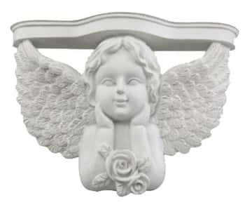 Angel Poly Resin Plaque