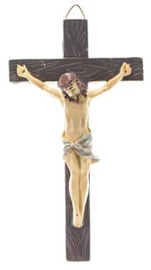Jesus on Cross Poly Resin