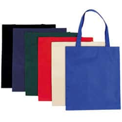 15" Non-Woven Recycled Shopping Tote Bags