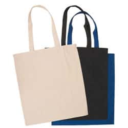 16" Cotton Shopping Tote Bags
