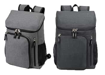 17" Deluxe Computer Backpacks w/ Zip-Up Compartments - Choose Your Color(s)