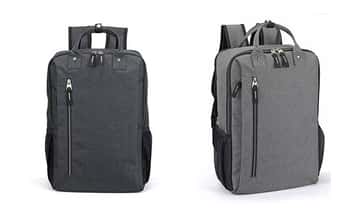 17" Deluxe Heathered Computer Backpacks w/ Tablet Storage