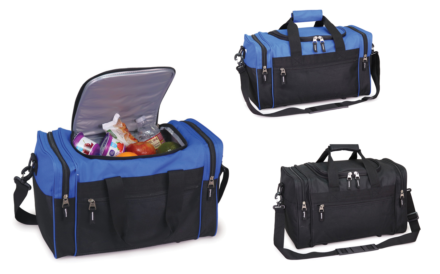 Insulated 30 Can Zip Up Duffle Cooler Bags Choose Your Color s