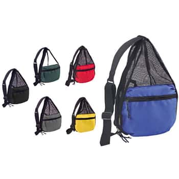 18" Mesh Crossbody Backpacks - Choose Your Color(s)