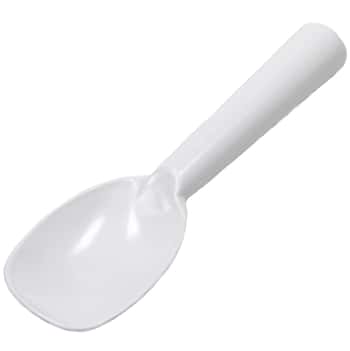 White Plastic Ice Cream Paddles