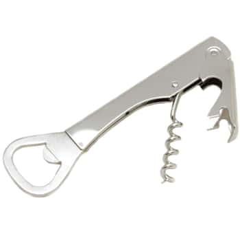 Nickle Plated Corkscrew & Bottle Openers