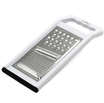 Stainless Steel Flat Grater with No Skid Bottoms