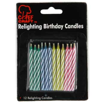 Spiral Trick Candles - 12-Packs