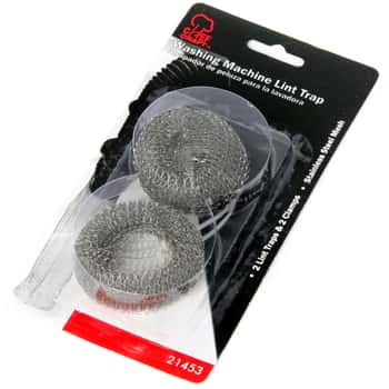 2 Piece Stainless Steel Mesh Lint Trap Sets