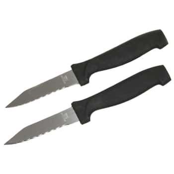 2 Piece Serated Stainless Steel Paring Knife Sets