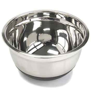 3 Qt. Nonskid Stainless Steel Mixing Bowls